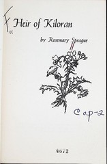Heir of Kiloran Rosemary Sprague 1956 First Edition Young Adult Oxford