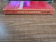The Origins Of The Second World War – A.J.P. Taylor (1963, Paperback)