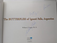 Butterflies of Iguazu Falls, Argentina 2010 SIGNED William J. Cooper Ltd 1st Ed