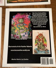 4 Adult Coloring Books: Heather Valentin under the „Lacy Sunshine” brand