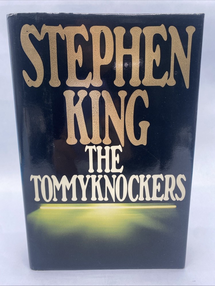 Stephen King The Tommyknockers HB HC DJ 1987 First Edition Printing Gold Putnam
