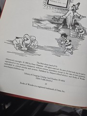 The Marvelous Land of Oz Books of Wonder L Frank Baum Hardcover