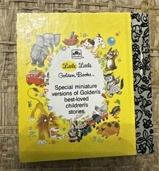 Little Little Golden Book 1984 Snow White & The 7 Dwarfs 3” x 2.75” Adorable 😍