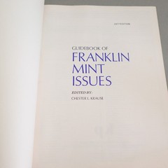 Guidebook of Franklin Mint Issues 1977 Edition Chester Krause Publication PB