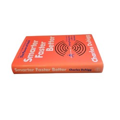 Smarter Faster Better Charles Duhigg First Edition Hardcover Productivity Book