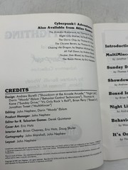 Cyberpunk Streetfighting Atlas Games 1993 RPG Adventure Anthology