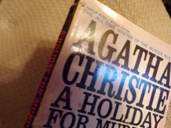 1962 A Holiday for Murder Agatha Christie Mystery Bantam Paperback