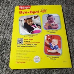 Highlights Hello My First Magazine Board Book Lot Early Learning Toddler Baby