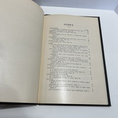 Antique Law Book: Rules of the of the United States District of South Dakota1914