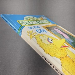 On My Way With Sesame Street Vol 13 In The City 1989 Hardcover Book