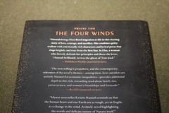 The Four Winds by Kristin Hannah 2021 HC 1st US Edition/10th Printing
