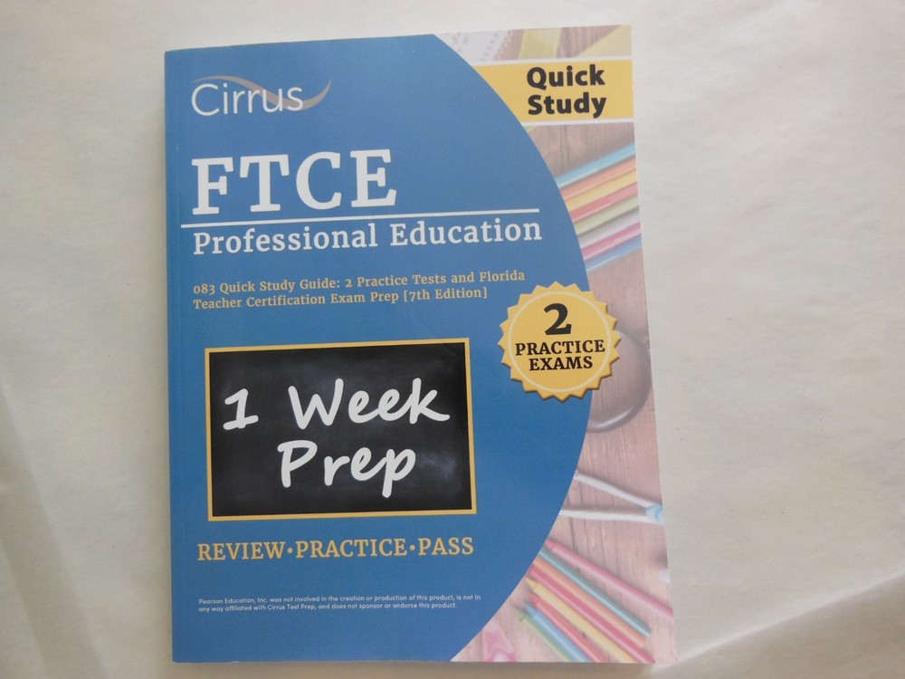 Cirrus-FTCE Professional Education by Pearson Education (2026 Trade Paperback)