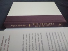 Signed Copy The Obstacle Is The Way Ryan Holiday Expanded 10th Anniv Ed Stoicism