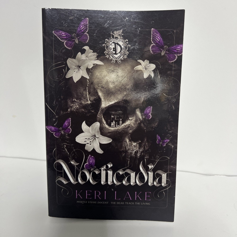 Nocticadia by Keri Lake, Gothic Dark Romance Booktok, OOP Paperback