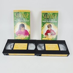 Complete VHS Set Of 6 Harcourt Science Grade 2 Activities Unit A – F Homeschool