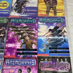LOT of 9 ANIMORPHS: Megamorphs #1 4 6 9 13 15 16 24 Alternamorphs Books S1