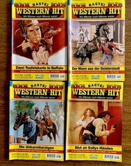 41 BASTEI Western-Bestseller Misc Pulp Fiction German Booklets Books Vintage VG