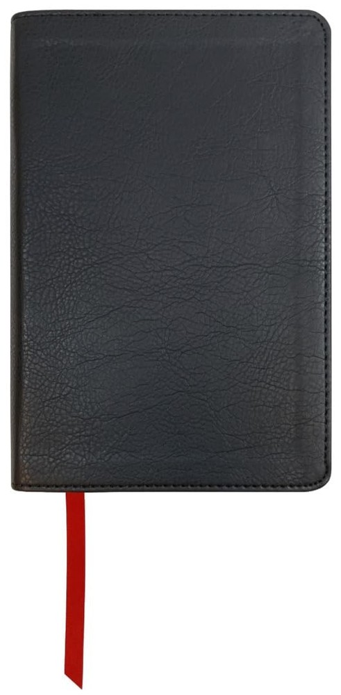Compact NASB Bible Black LeatherTex 1995 Edition – Pocket Reference