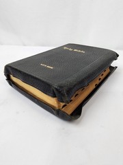 National Bible Press Old & New Testament Pronouncing Red Letter Teacher Ed. 60’s