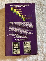 When Harlie Was One By David Gerrold 1975 Ballantine Paperback
