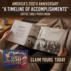 America’s 250th Anniversary Hardcover Coffee Table Book (24 Pages)
