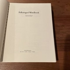 Folksinger’s Wordbook Deluxe Edition Fred & Irwin Silber 1973 Oak Pub 1000 Songs