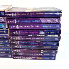 Harlequin INTRIGUE Paperback Romance Early 2000’s PB Books X 20
