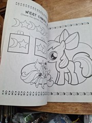 My Little Pony Jumbo Coloring And Activity Book Unused 2014 Hasbro bendon Inc