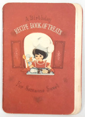 Vintage 1970s Hallmark 35 Cent Birthday Recipe Book Of Treats For Someone Sweet