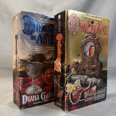 Outlander + Dragonfly in Amber, 6th & 5th Prints, Diana Gabaldon PB 1991 Dell