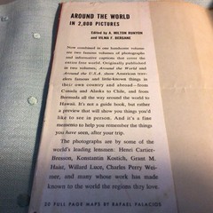 Around The World In 2000 Pictures 1956 Doubleday Hardcover 768 Pages
