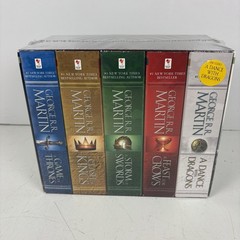 George R.R. Martin A Song of Ice and Fire Box Set 1-5 Paperback Sealed USA