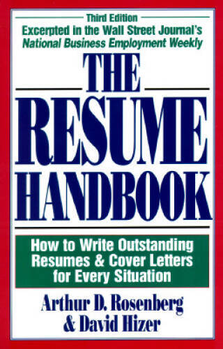 Resume Handbook (3rd) – Paperback By TBD, Adams Media – GOOD