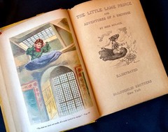 The Little Lame Prince McLoughlin Bros Antique Illustrated Victorian HC Brownie