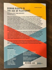 Human Rights in the Age of Platforms MIT Press 2019 Paperback Jorgenson