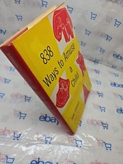 838 Ways to Amuse a Child by June Johnson (1960) Vintage Hardcover w/ Dust Jacke