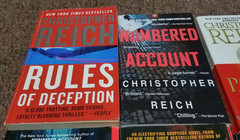 Christopher Reich 6 Legal thriller, crime fiction bks NUMBER ACCOUNT, THE RUNNER