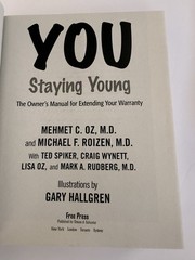 Lot of 4. “You “ Books : Dr .OZ Dr. Roizen , Staying Young, Diet, Owners Manual