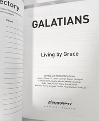 Living by Grace: A Study in Freedom in Christ based on GALATIANS (2003, TP)