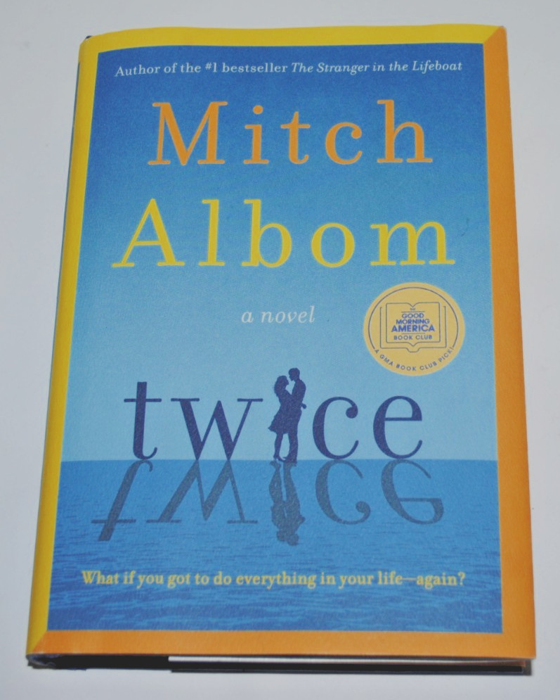 Twice by Mitch Albom Hardcover 2025 GMA Book Club Pick NEW First Edition