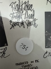 Straight Ahead: A Tribute Fanzine First Edition NYHC SXE HC SOIA