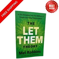 The Let Them Theory by Mel Robbins – Paperback (English) . Free Shipping (USA)