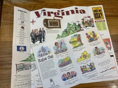 Highlights WHICH WAY USA Puzzle Books & Maps Virginia New Jersey Connecticut NY