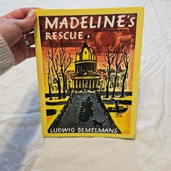 Madeline’s Rescue Ludwig Bemelmans Weekly Reader Hardcover Caldecott Award Book
