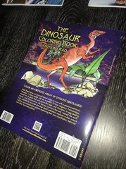 3 NEW DOVER COLORING BOOKS The Dinosaur, Prehistoric Mammals, American President
