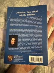 Jerusalem, Zion, Israel and the Nations by Ruth Ward Heflin