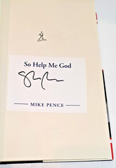 *Signed* So Help Me God by Mike Pence (2022) 1st Edition & Printing P2