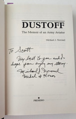 SIGNED „Dustoff,” by Michael J. Novosel, medevac hero in Vietnam Medal of Honor