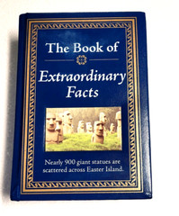 The Book of Extraordianry Facts Deluxe Printed Hardcover Book 704 Pages 2013
