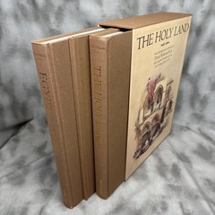 Egypt & Nubia-The Holy Land David Roberts 3 Vol HC Book Set slipcase Great Shape